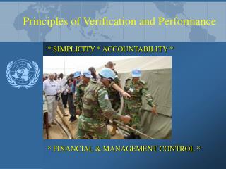 Principles of Verification and Performance