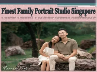 Finest Family Portrait Studio Singapore