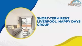 Short term rent liverpool