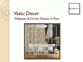 Curtain & wallpaper shop in pune