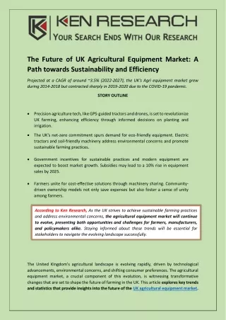 The Future of UK Agricultural Equipment Market