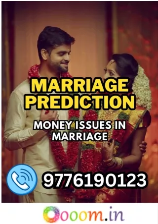Marriage Prediction_ Money issues in marriage