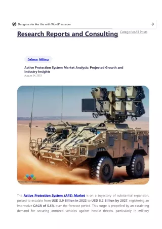 Active Protection Systems Market_ Challenges and Opportunities