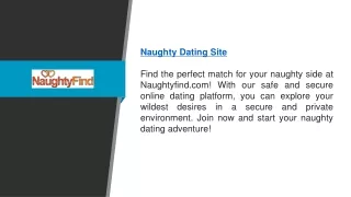 Naughty Dating Site | Naughtyfind.com
