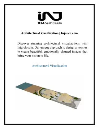 Architectural Visualization  Injarch