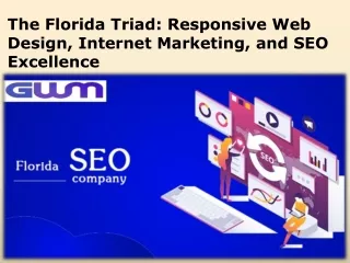 The Florida Triad: Responsive Web Design, Internet Marketing, and SEO Excellence