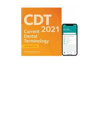 Kindle Online Pdf Cdt 2021 Current Dental Terminology For Ipad