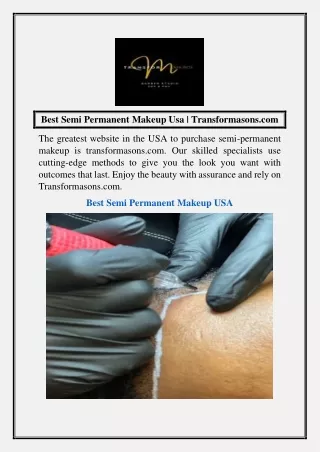 Best Semi Permanent Makeup Usa  Transformasons