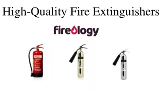 High-Quality Fire Extinguishers