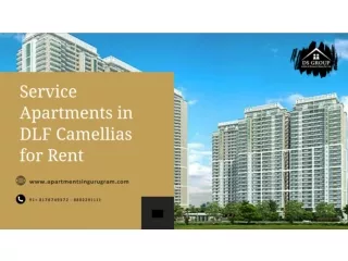 Service Apartments in Gurgaon | Service Apartments at DLF Camellias