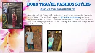 Boho Travel Fashion Styles
