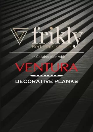 Check Ventura Decorative Louvers and Planks Catalog To Buy Louvers Panel Online