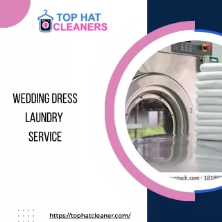 wedding dress laundry service