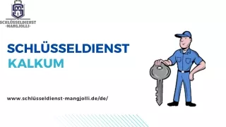 Professioneller Schlüsseldienst in Kalkum