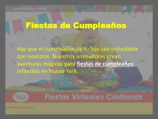 Fiestas de Cumpleaños