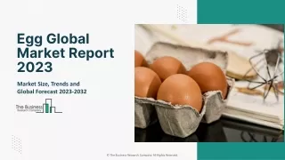 Egg Market 2023 - By Size, Share, Trends And Growth Prospects 2032