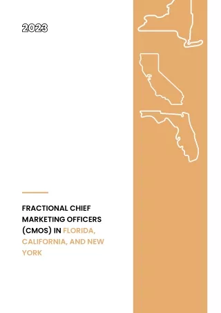 Fractional Chief Marketing Officers