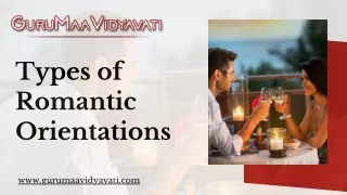 Types of Romantic Orientations