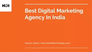 Best Digital Marketing Agency In India