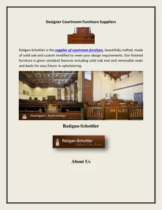 Beautiful Courtroom Furniture Suppliers, ratiganschottler