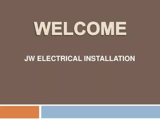 Best Electrical Installations in Chapel Brampton