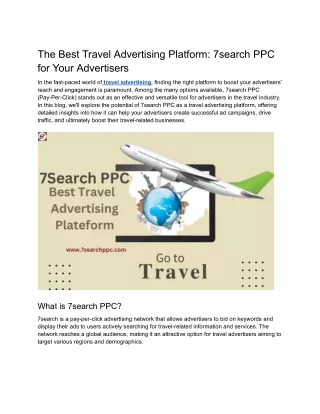 travel advertising