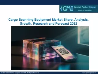 Cargo Scanning Equipment Market Share, Analysis, Growth, Research and Forecast