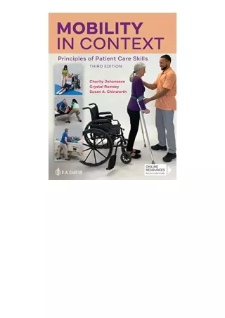 Kindle Online Pdf Mobility In Context Principles Of Patient Care Skills For Ipad