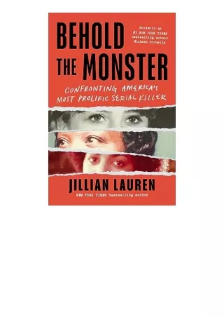 Download Pdf Behold The Monster Confronting Americas Most Prolific Serial Killer