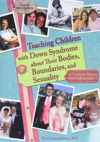 EPUB DOWNLOAD Teaching Children with Down Syndrome about Their Bodies, Boundarie