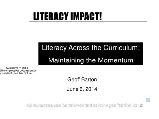 LITERACY IMPACT!