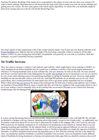 How to Win Big in the buying backlinks Industry