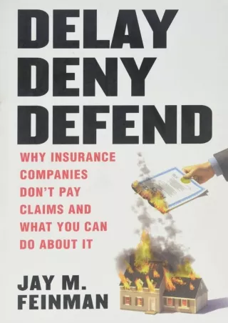 $PDF$/READ/DOWNLOAD Delay Deny Defend--paperback