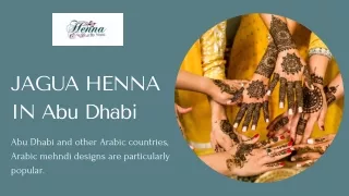 Jagua Henna in Abu Dhabi