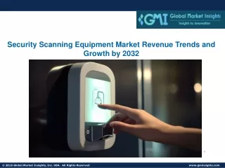 Security Scanning Equipment Market Revenue Trends and Growth by 2032