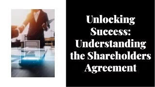 "Term Sheet & Shareholder Agreement Services | StartupFino"