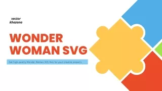 Wonder Woman SVG