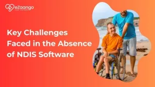 Key Challenges Faced in the Absence of NDIS Software