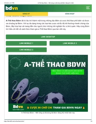 a-the-thao-bdvn
