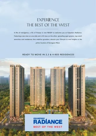 Kalpataru Radiance Mumbai Brochure