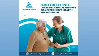 HMO Excellence: Lakeside Medical Group's Comprehensive Health Management