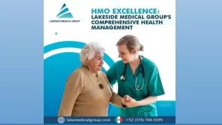 HMO Excellence: Lakeside Medical Group's Comprehensive Health Management