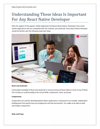 Understanding These Ideas Is Important For Any React Native Developer