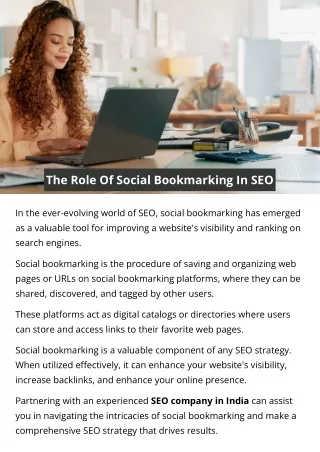 The Role Of Social Bookmarking In SEO