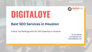 Best SEO Services in Houston