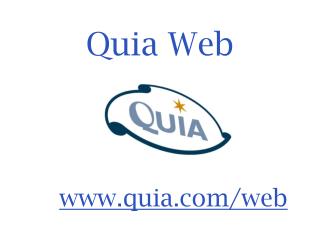 Quia Web