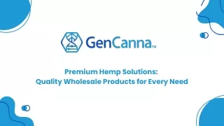 Premium Hemp Solutions Quality Wholesale Products for Every Need