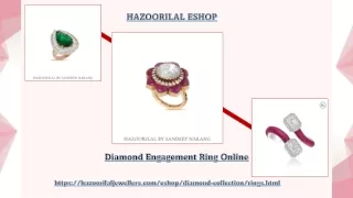 Diamond Engagement Ring Online