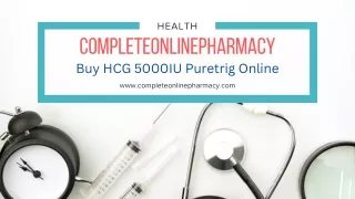 Buy HCG 5000IU Puretrig Online