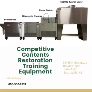 Competitive Contents Restoration Training Equipment